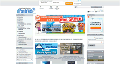 Desktop Screenshot of distribuidorapandevida.com